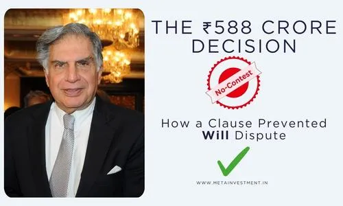 The Power of a No-Contest Clause: How Ratan Tata's Will Prevented a Legal Battle